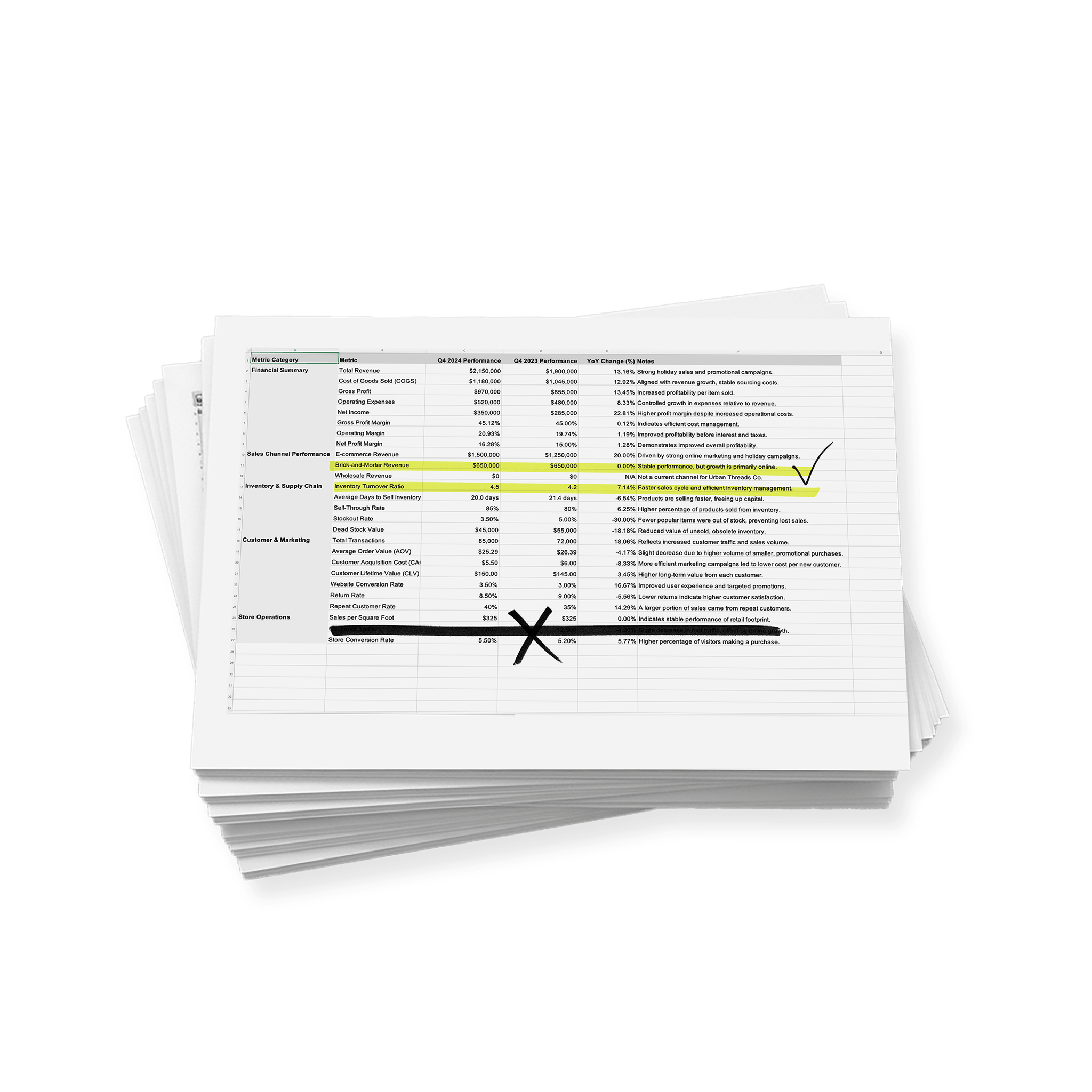 Outdated Spreadsheet