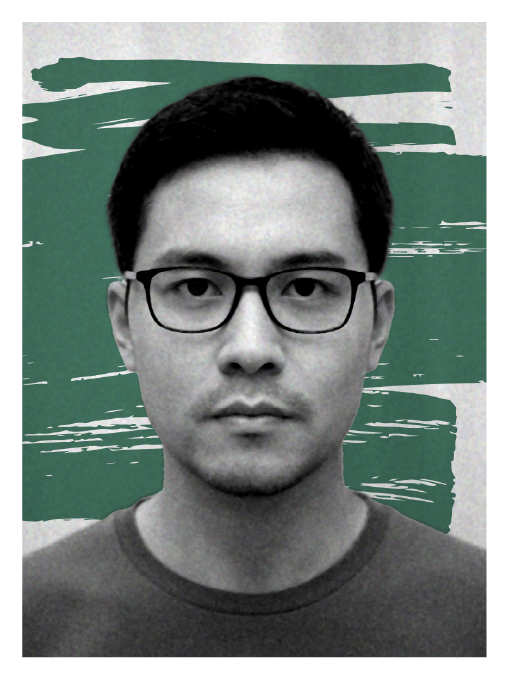 Professional headshot of Financial Analyst suspect in green color theme for supply chain investigation