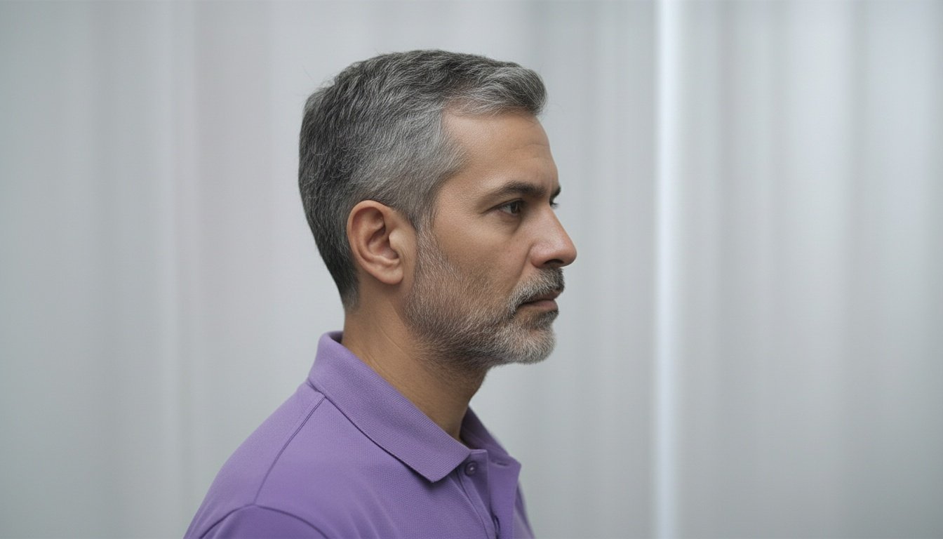Side profile mugshot of Systems Architect suspect Rohan Singh