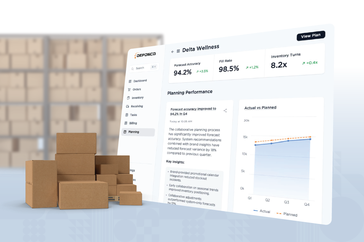 Deposco 3PL Client Portal Feature 4